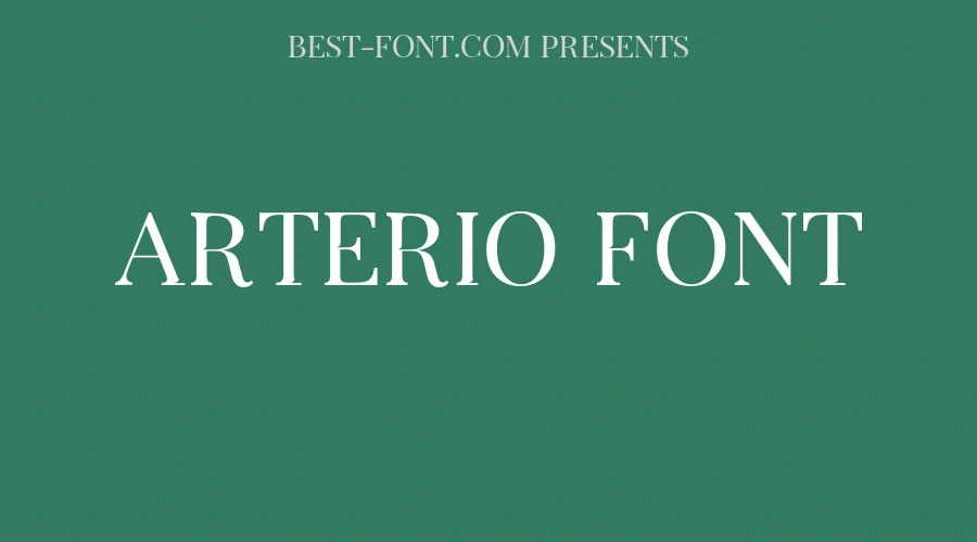 Arterio Font