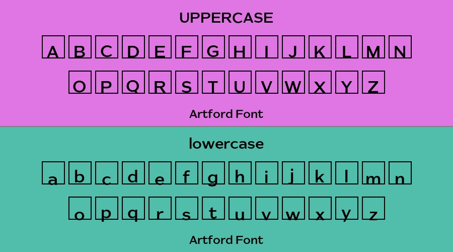 Artford Font Preview
