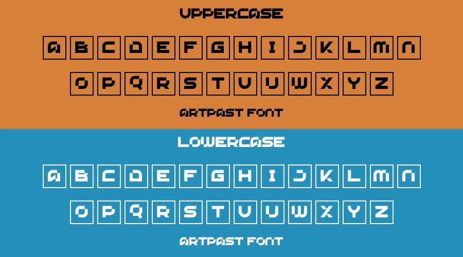 Artpast Font Preview