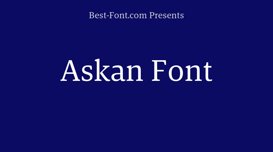 Askan Font