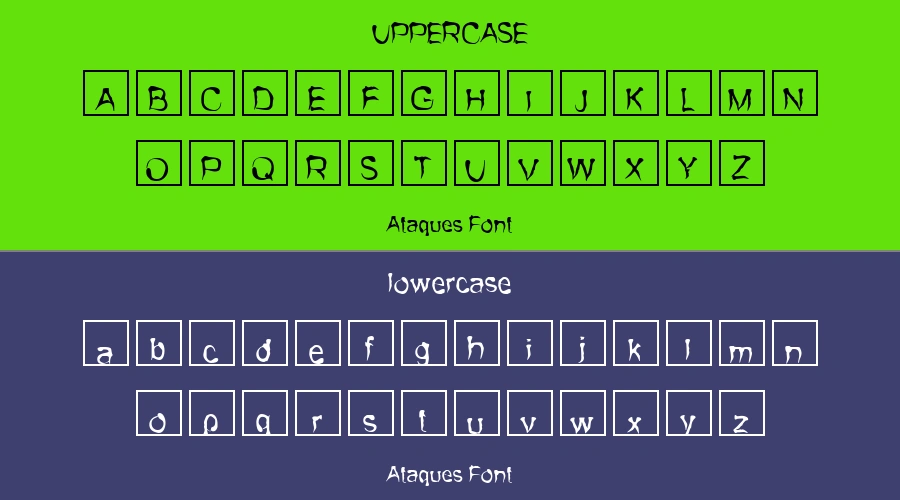 Ataques Font Preview