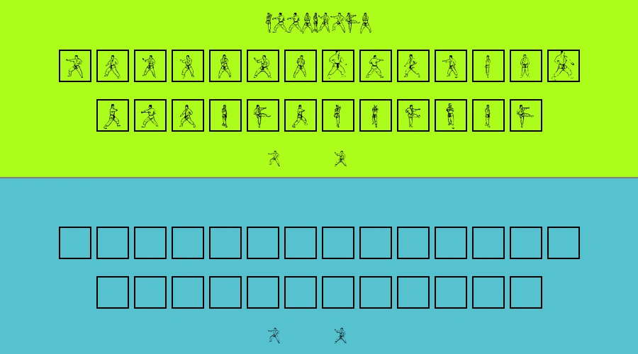 Atewaza Font Preview