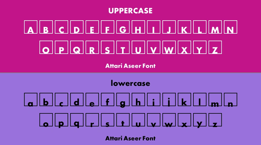 Attari Aseer Font Preview