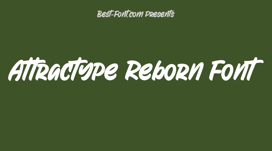 Attractype Reborn Font