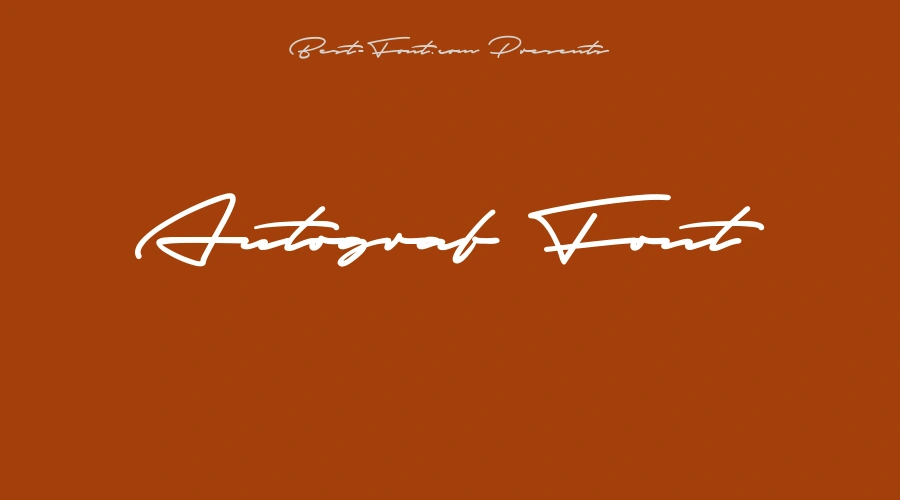 Autograf Font