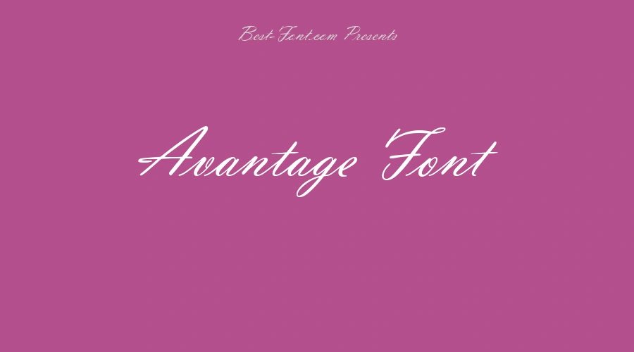 Avantage Font