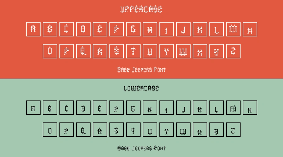Baby Jeepers Font Preview