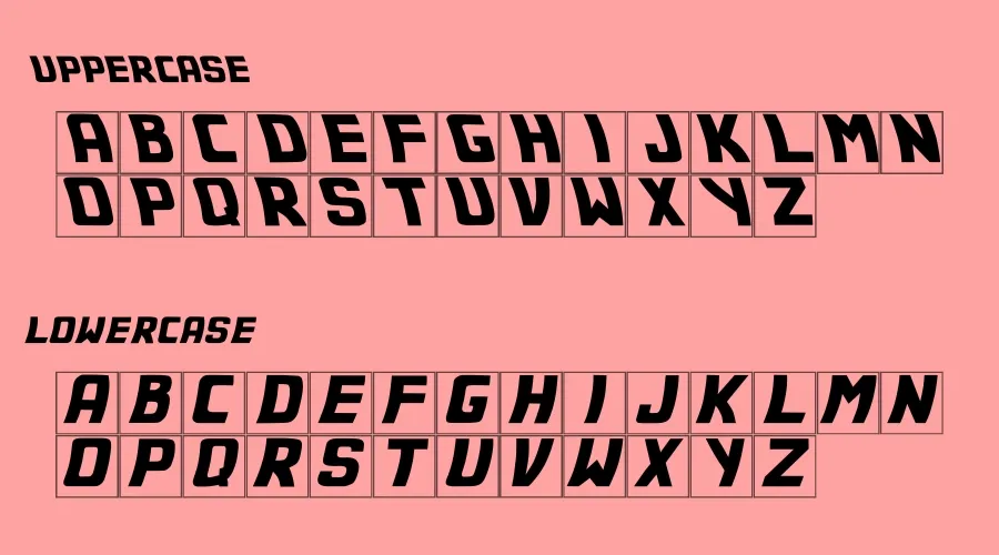 Back To The Future Font Preview