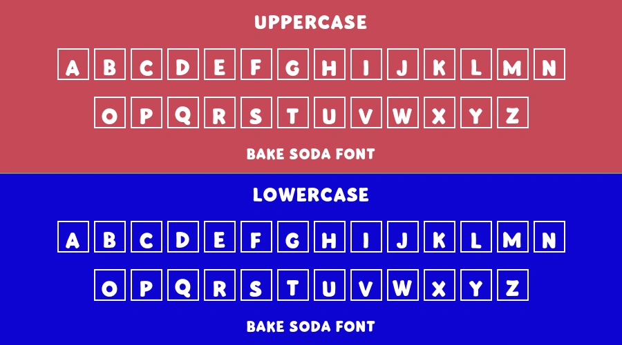 Bake Soda Font Preview