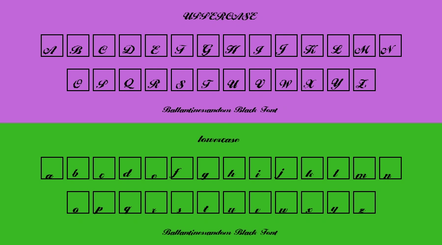 Ballantinesrandom Black Font Preview