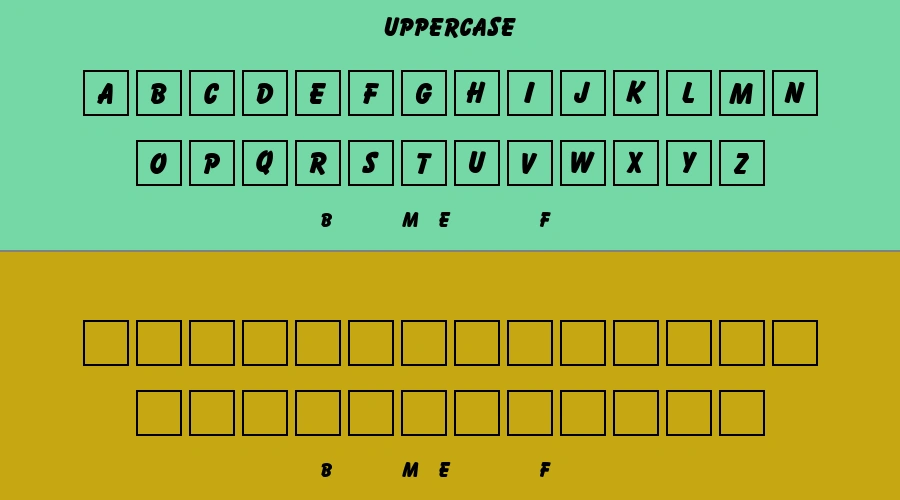 Balloon Mn Extrabold Font Preview