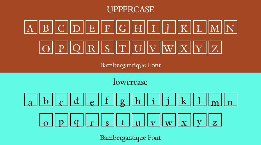 Bambergantique Font Preview