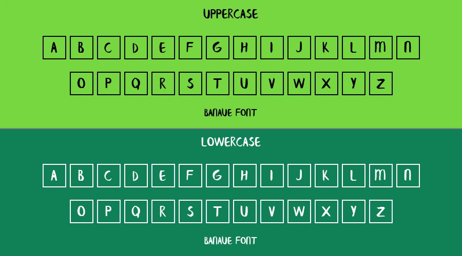 Banaue Font Preview