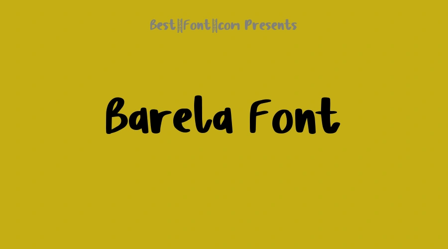 Barela Font