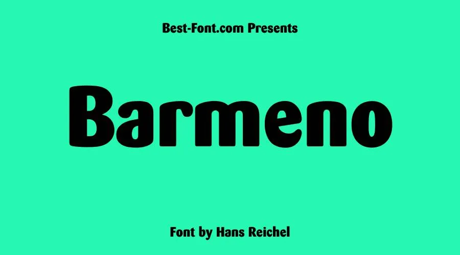 Barmeno Font