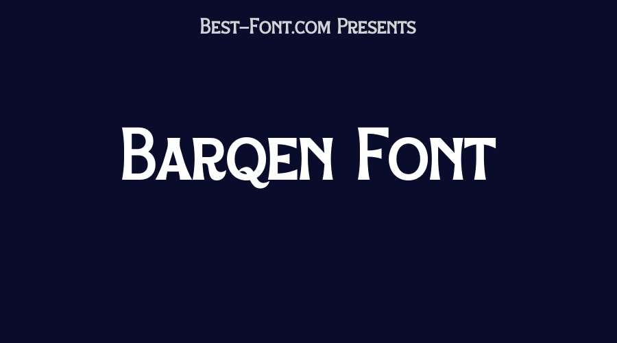 Barqen Font