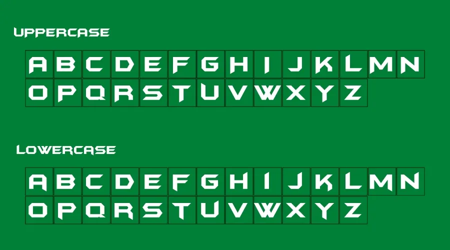 Batman Forever Alternate Font Preview