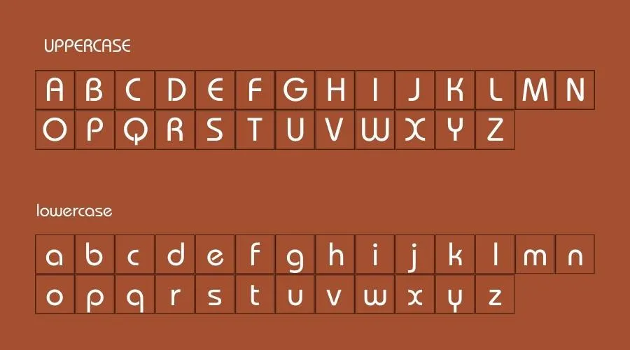 Bauhaus Font Preview