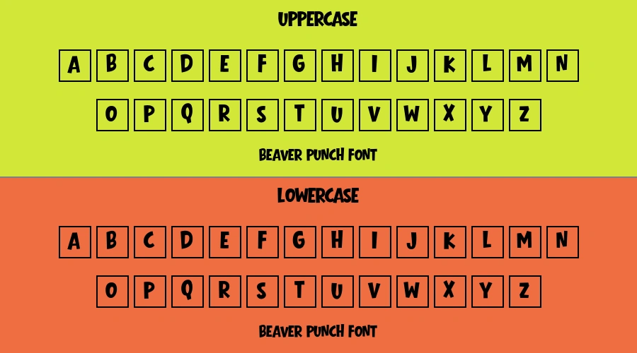 Beaver Punch Font Preview