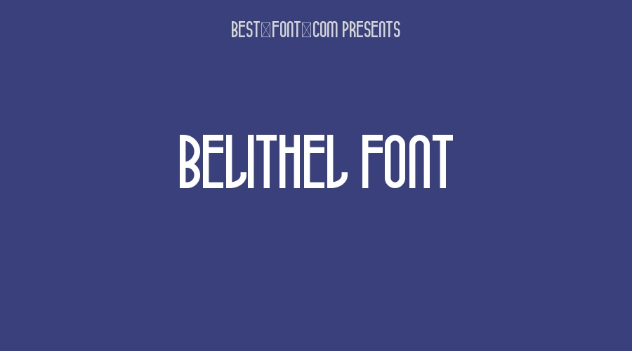 Belithel Font
