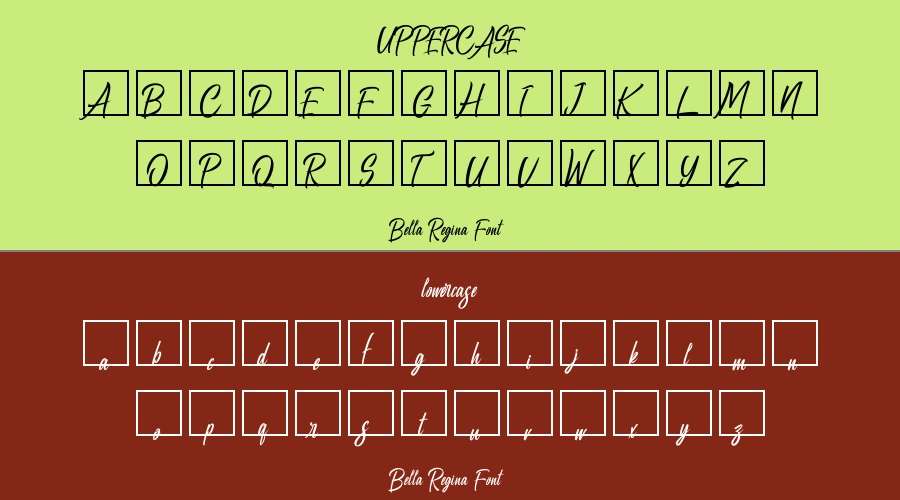 Bella Regina Font Preview