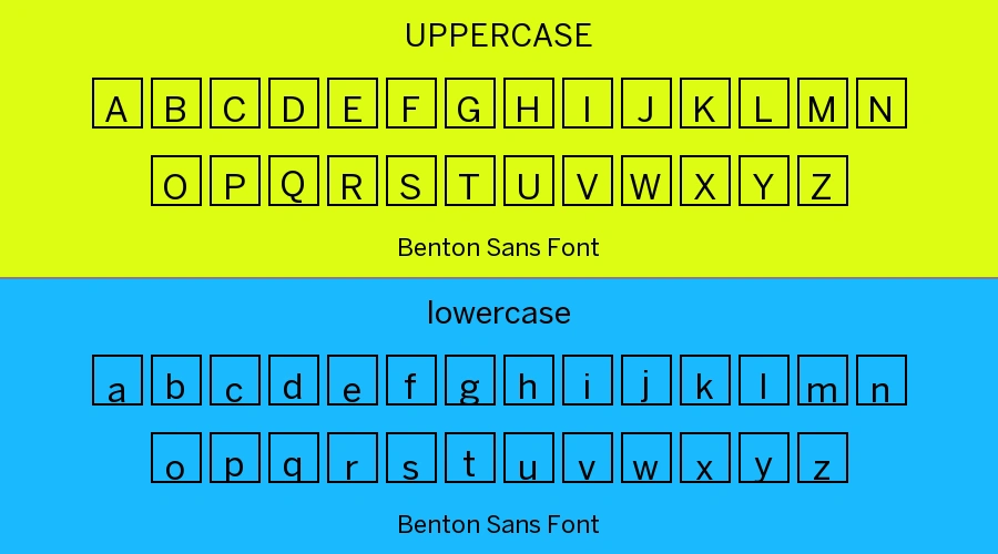 Benton Sans Font Preview