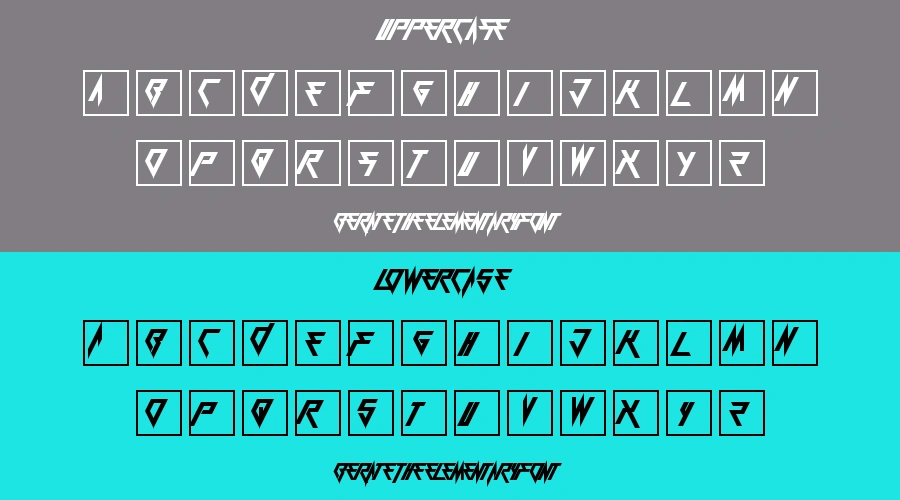 Berate The Elementary Font Preview