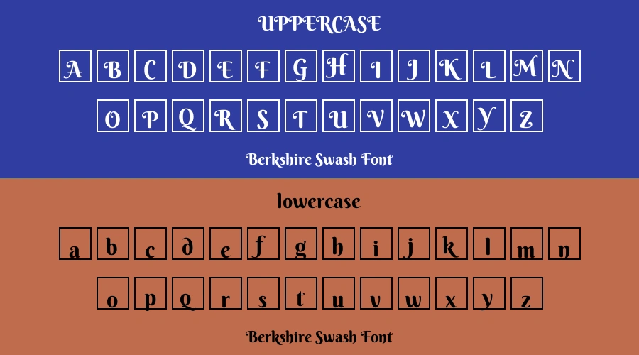 Berkshire Swash Font Preview