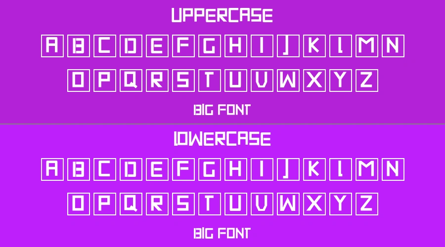 Big Font Preview