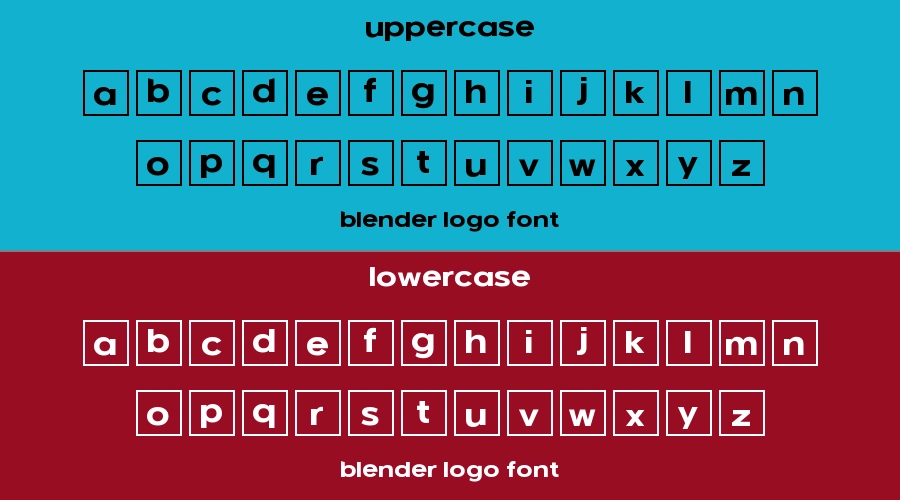 Blender Logo Font Preview