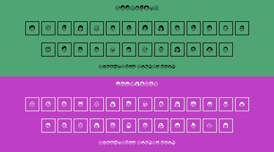 Blockheads United Font Preview