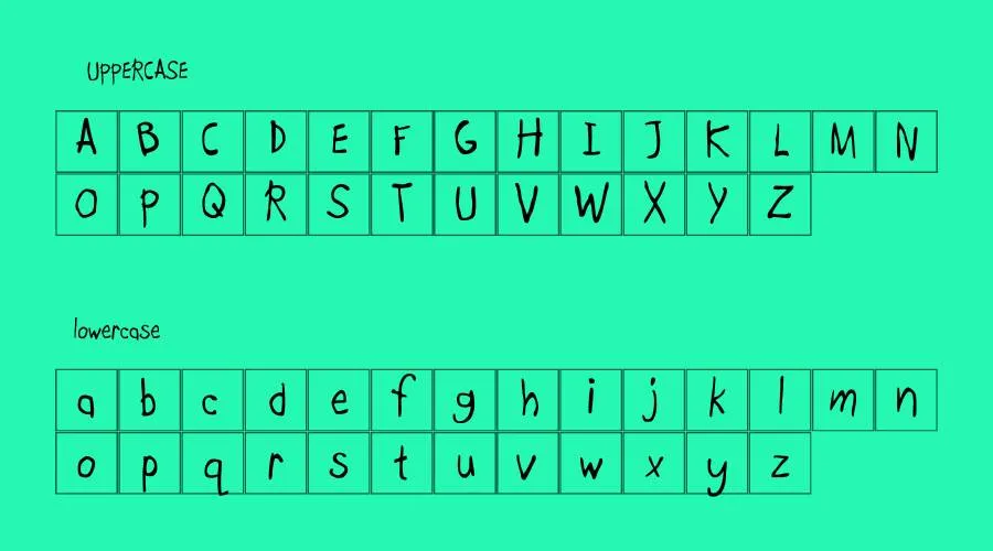 Boopee Font Preview