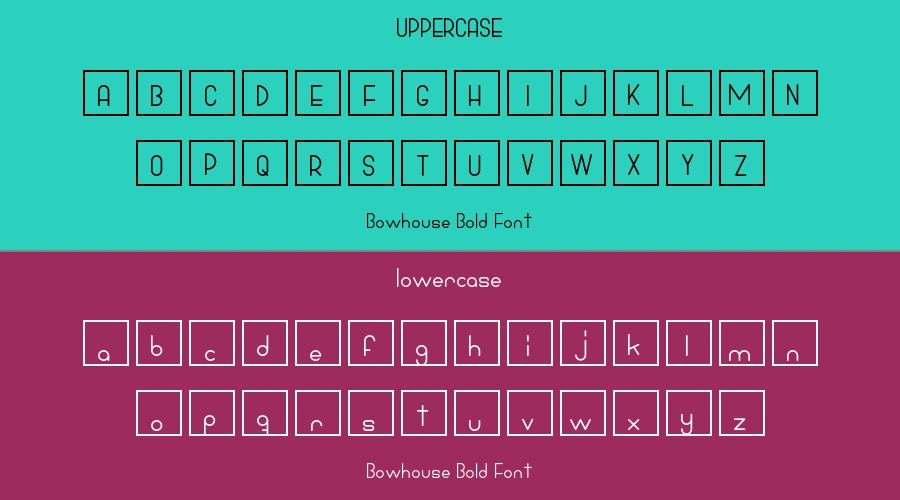 Bowhouse Bold Font Preview