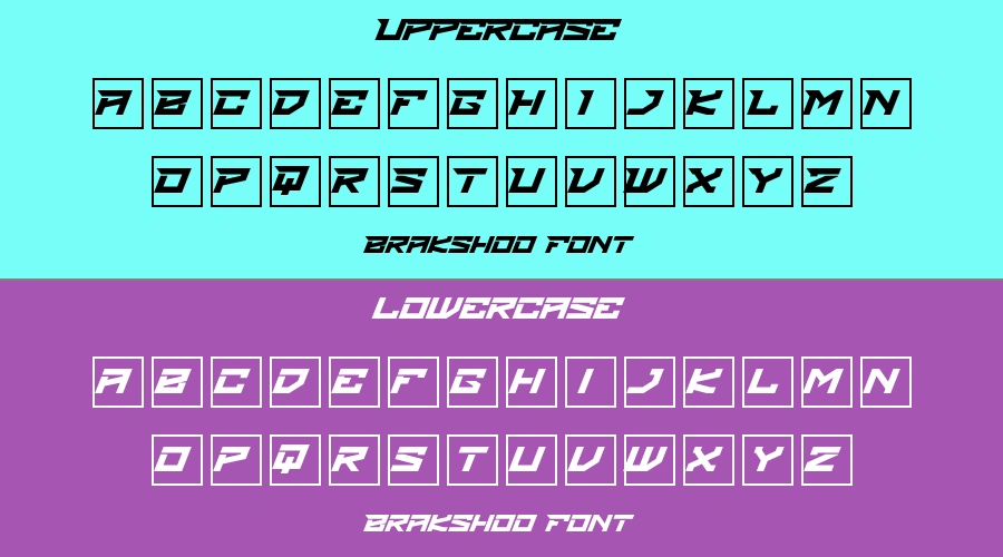 Brakshoo Font Preview