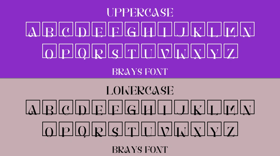 Brays Font Preview