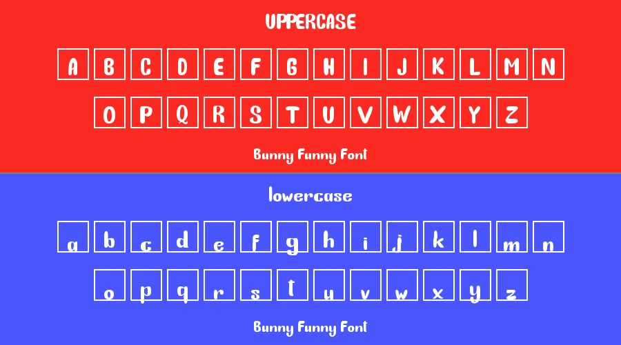 Bunny Funny Font Preview