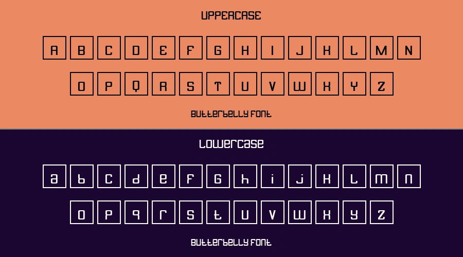 Butterbelly Font Preview