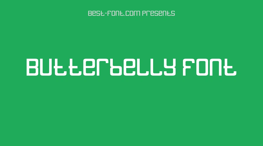 Butterbelly Font