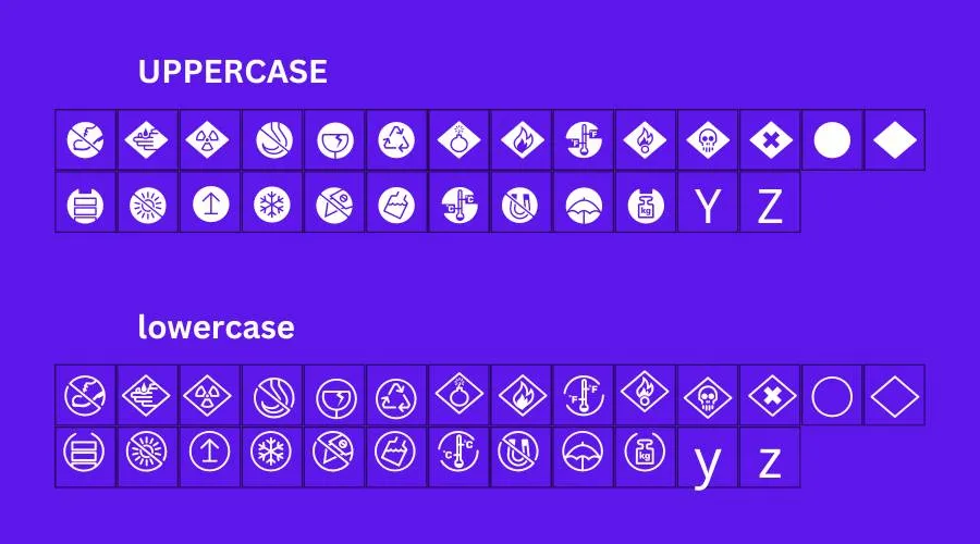 Care Pack Font Preview