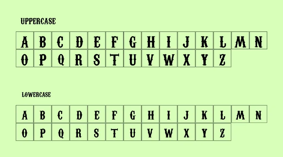 Carnivalee Freakshow Font Preview