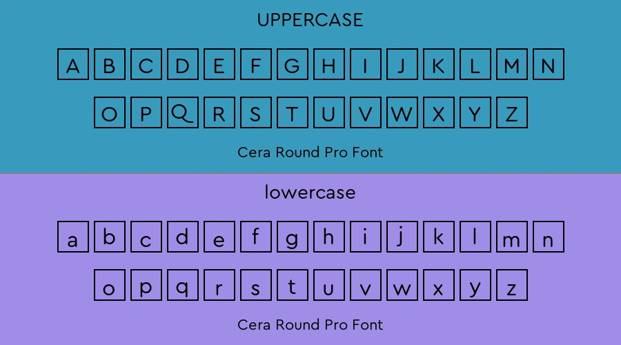 Cera Round Pro Font Preview