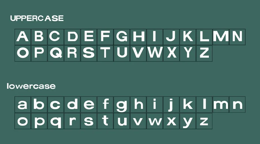 Cheap Signage Standard Font Preview