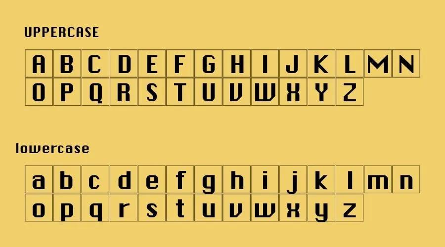 Chicago Font Preview