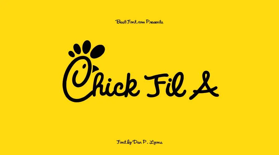 Chick Fil A Font