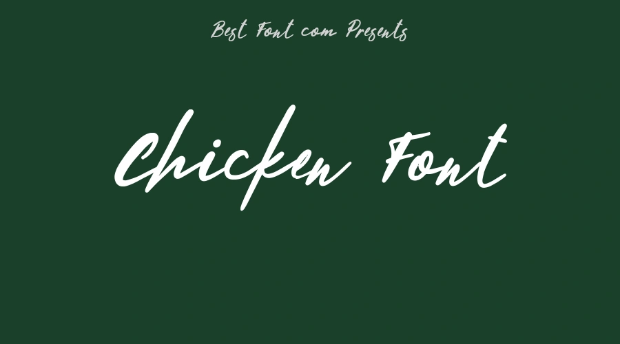 Chicken Font