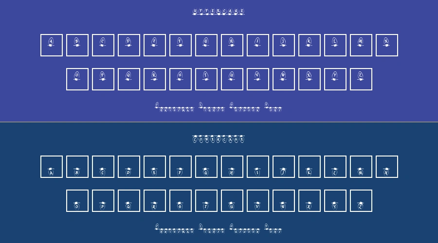 Christmas Lights Outdoor Font Preview