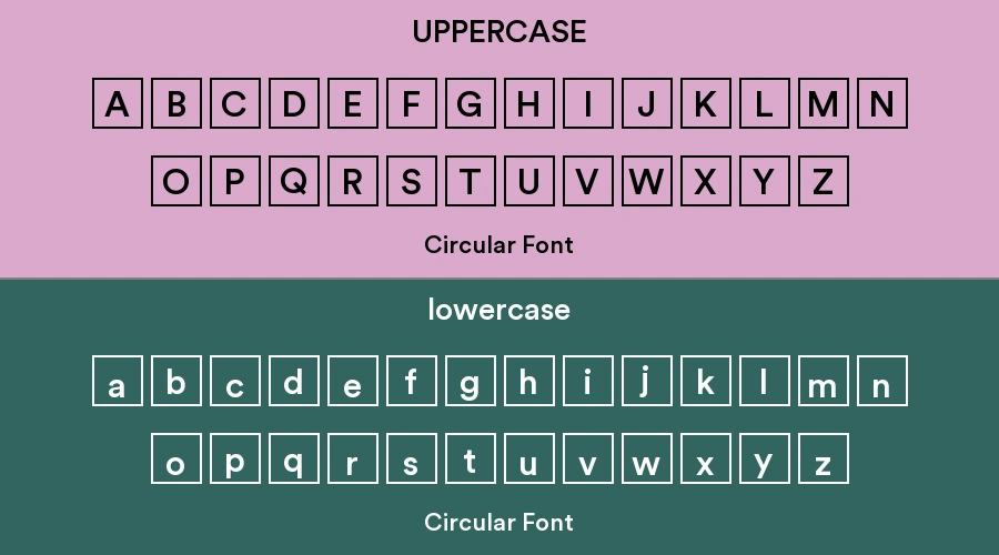 Circular Font Preview