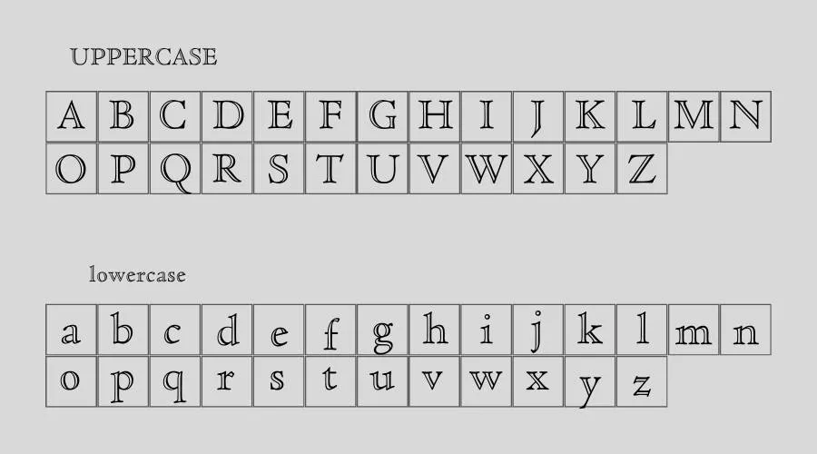 Claustrum Font Preview