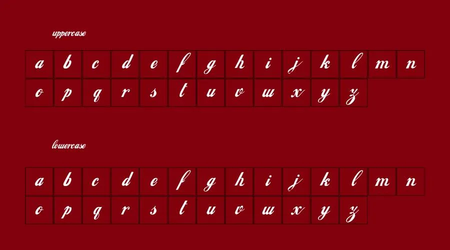 Coca Cola Font Preview