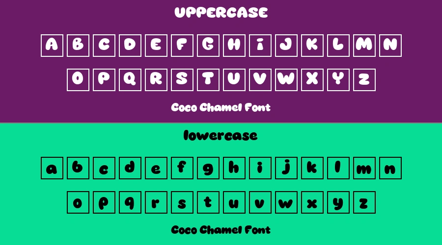 Coco Chamel Font Preview